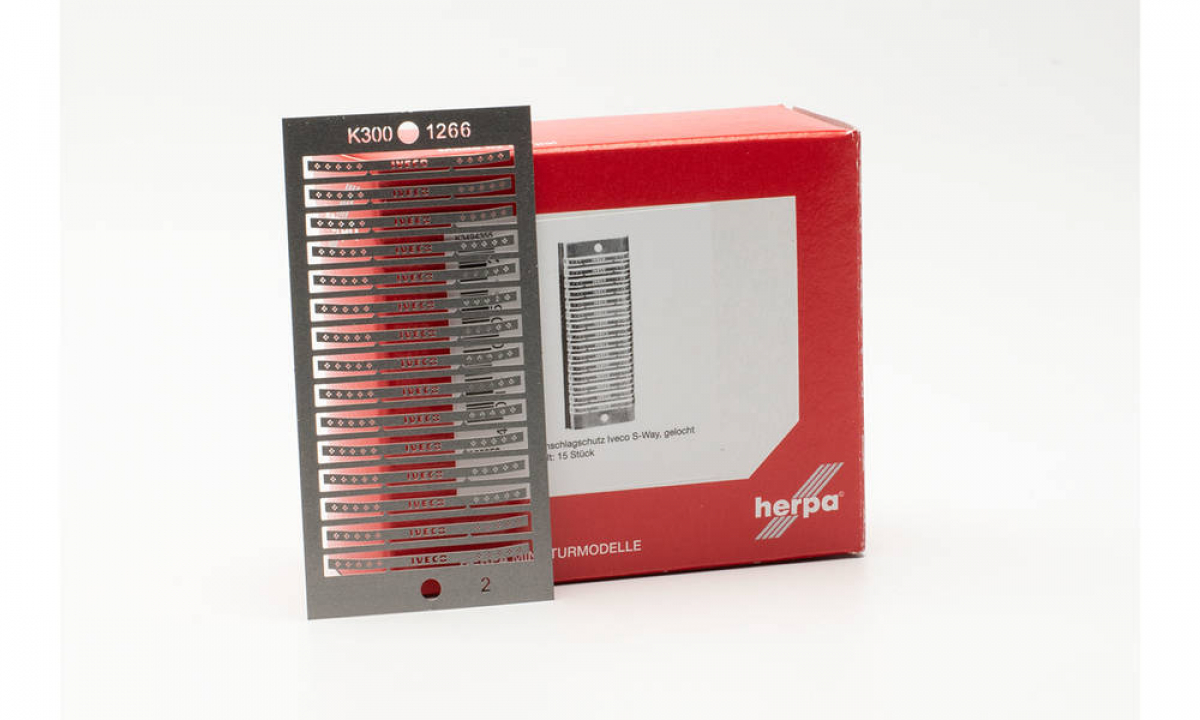 055352 Steinschlagschutz gelocht, Iveco S-Way, (15 Stück) Herpa - SALE -