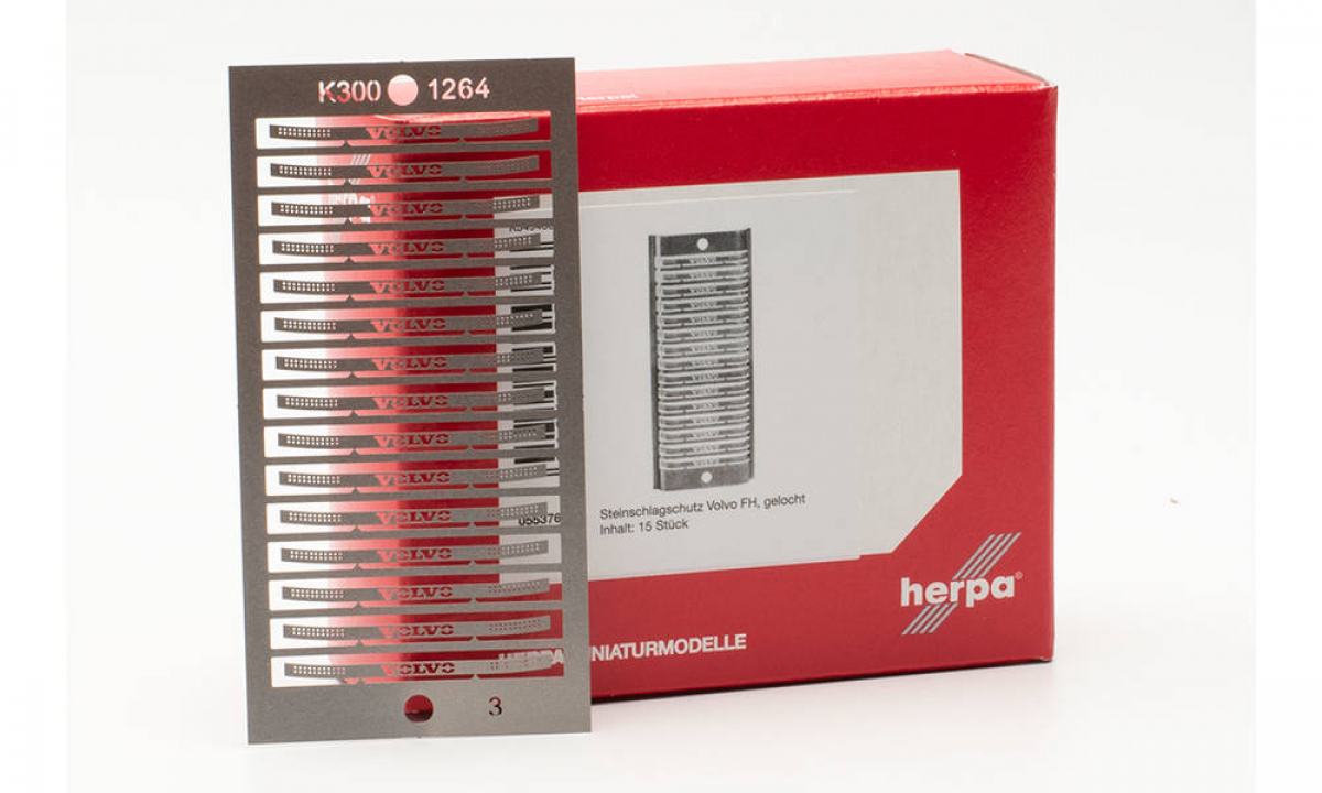 055376 Steinschlagschutz gelocht, Volvo FH, (15 Stück) Herpa - SALE -