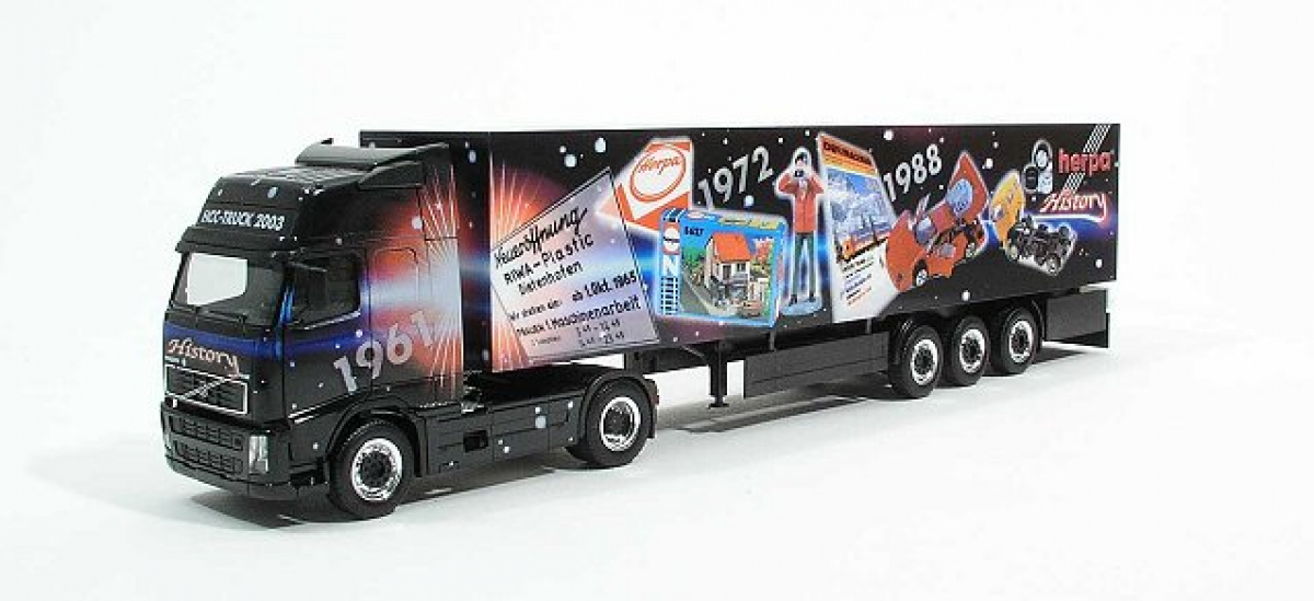 196932 Volvo FH XL Koffer-Sattelzug "HCC 2003" Herpa