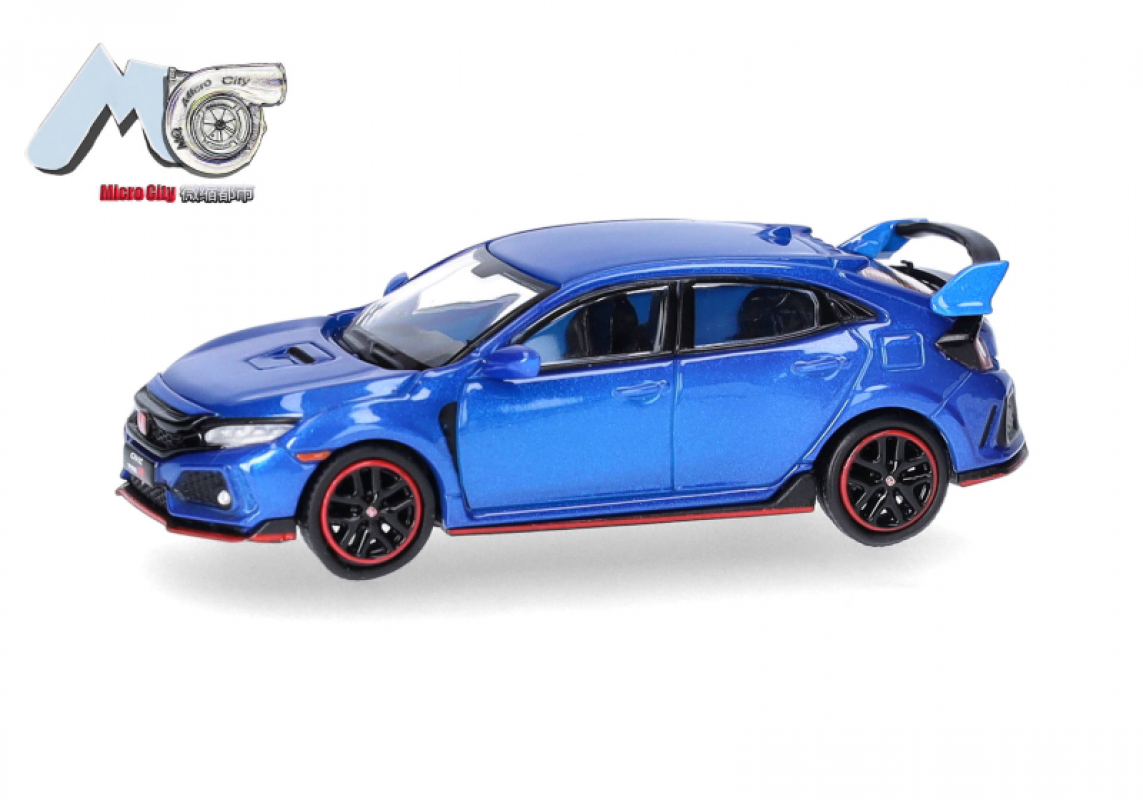 110448 MicroCity: Honda Civic Type R, blau B5