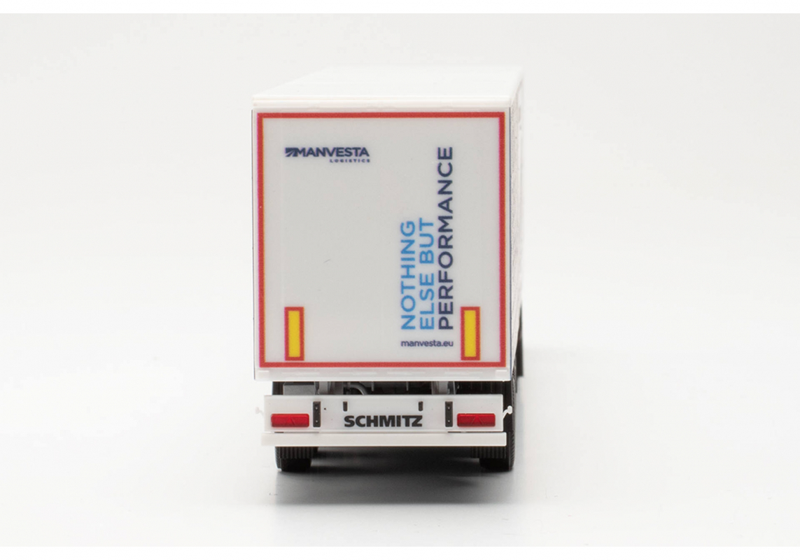 953498 Mb Actros '18 L Bigspace Gardinenplanen-Sattelzug "MANVESTA" Herpa - SALE