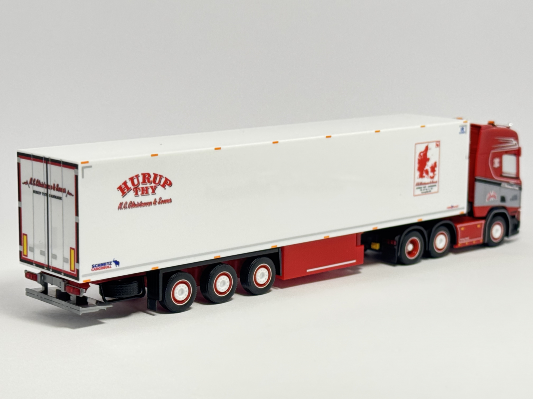 960311 Scania CR20 HD Kühlkoffer Sattelzug "N.C; Christensens" Herpa