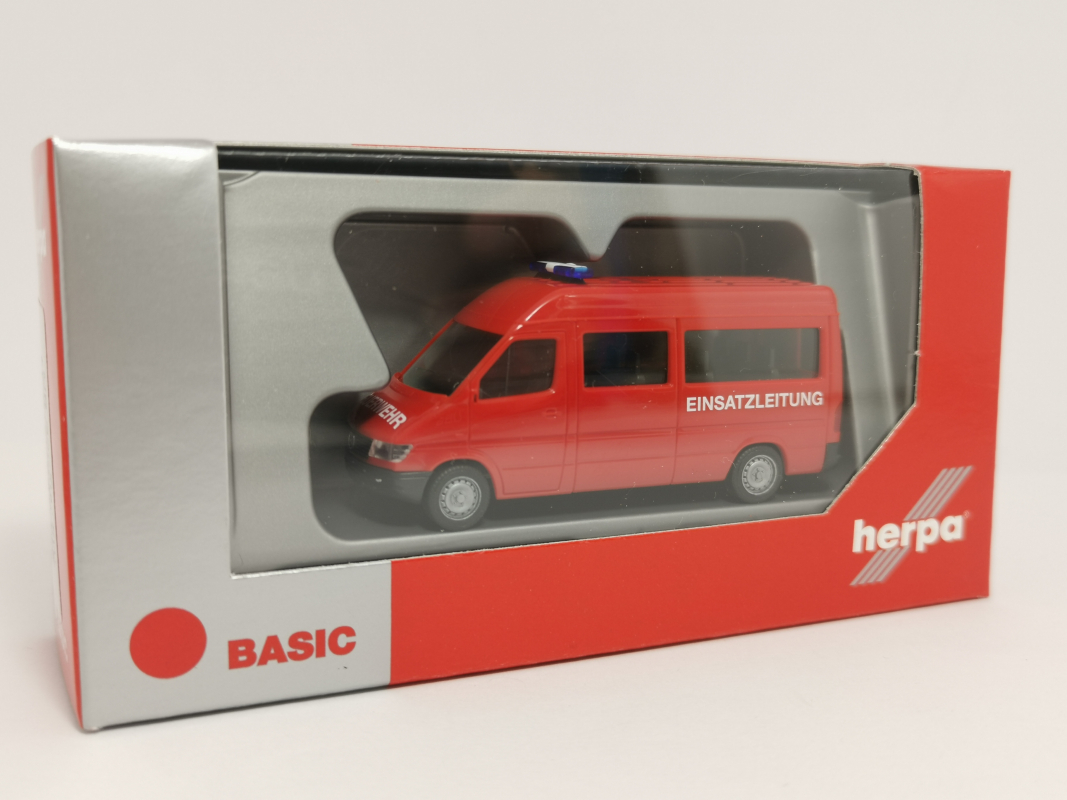 094115  Mercedes-Benz Sprinter 96 Bus "Feuerwehr" Herpa