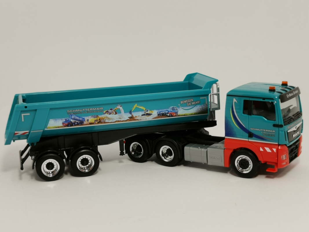 311298 Man Tgx Xl Rundmulden Sz "Schmuttermaier" Herpa