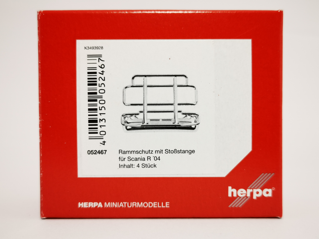 052467 Rammschutz (m. Stoßstange) für Scania R 4 Stk.*SALE