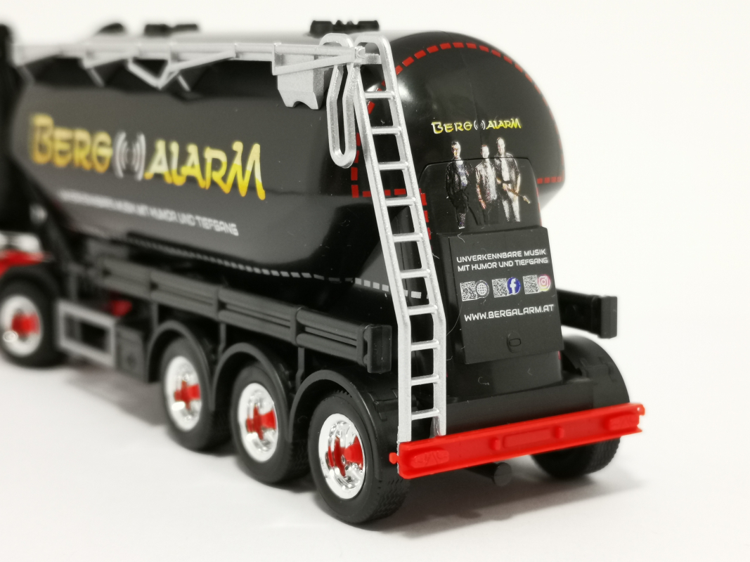 312172 MAN TGX XLX Euro 6c Eutersilo-Sattelzug "Silo Melmer / Bergalarm"  Herpa