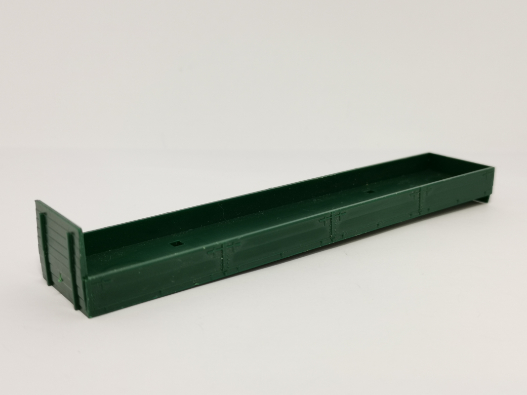 Pritschenaufbau grün 14,3cm Herpa