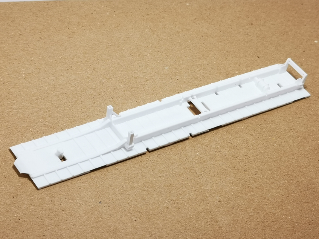 Auflieger Unterbau, weiß 004 Herpa