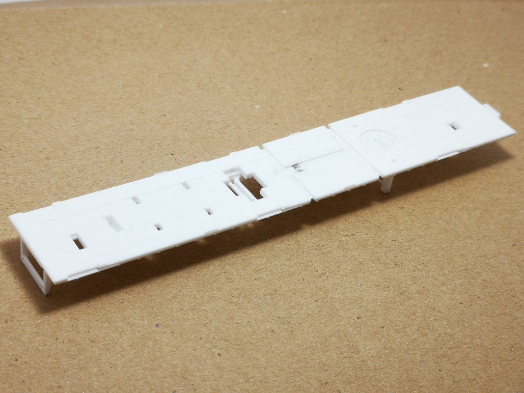Auflieger Unterbau, weiß 004 Herpa
