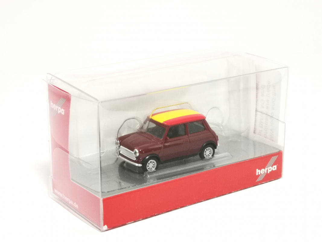 420747 Mini Cooper Europameisterschaft 2021, Spanien Herpa