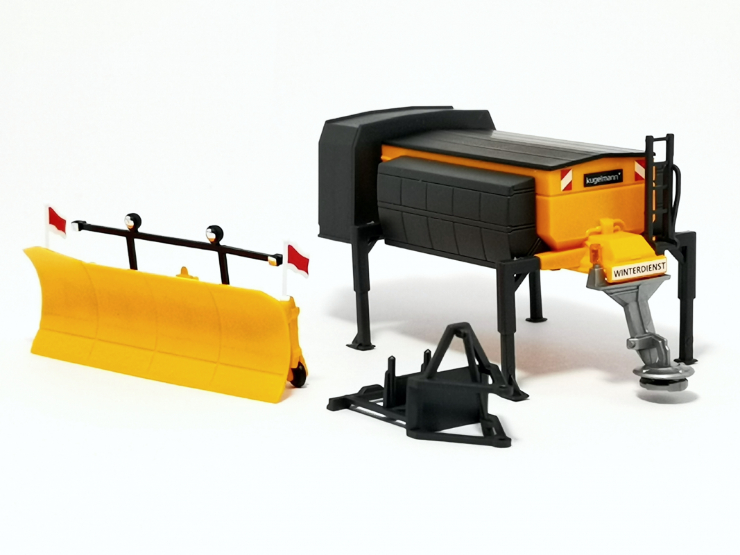 Streusalz Aufbau & Schaufel, kommunal für Lkw *Winterdienst* Herpa