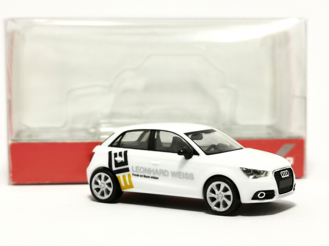 946643 Audi A1 5-türig, "Leonhard weiss" Herpa