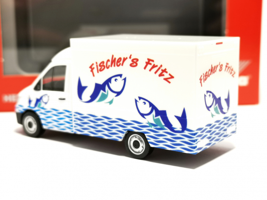 096447 MAN TGE Foodtruck „Fischer´s Fritz“ Herpa