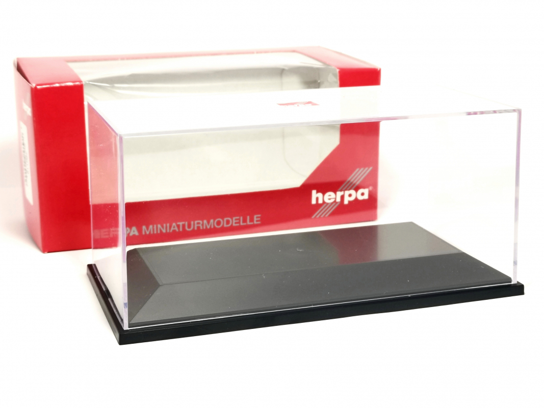 460118 Vitrine L Länge 15cm, Breite 7,5cm, Höhe 7cm Herpa