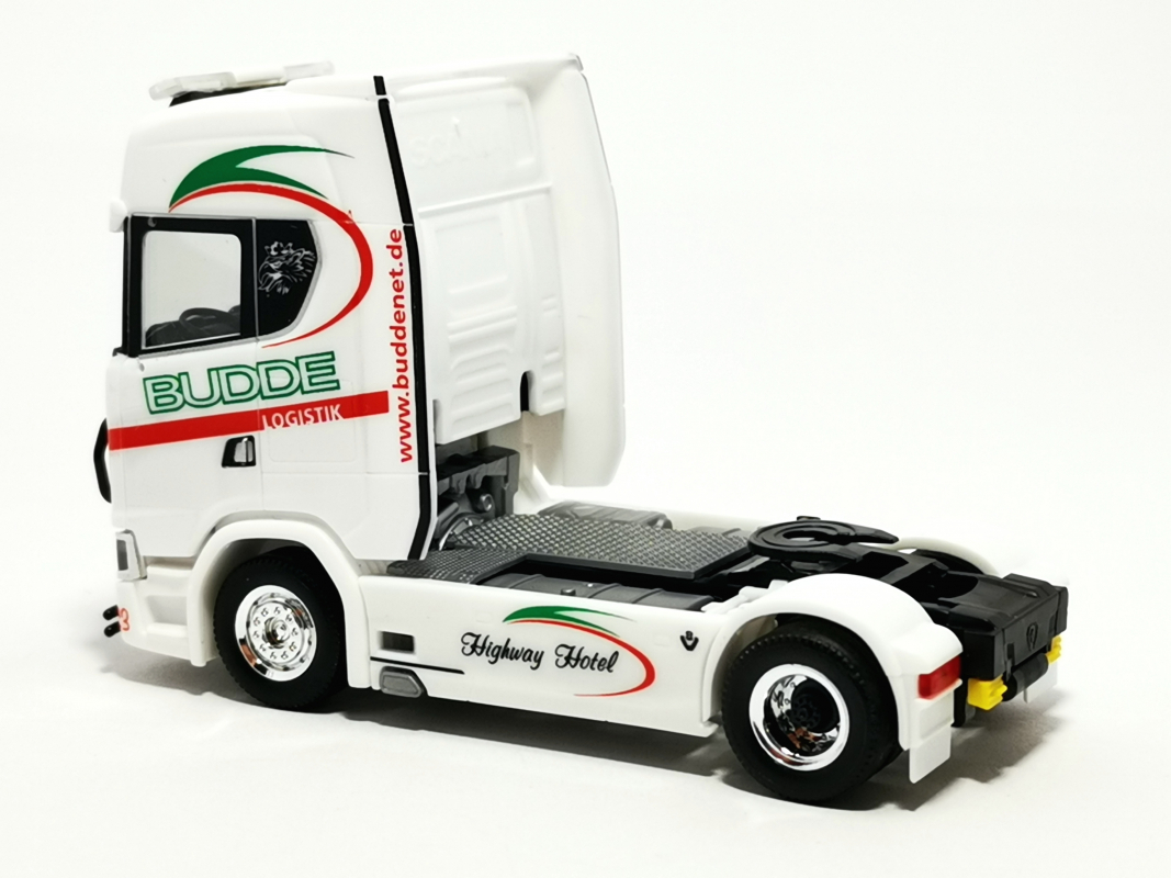 Scania CS HD Zugmaschine „BLS Budde Logistik Spedition“ Herpa