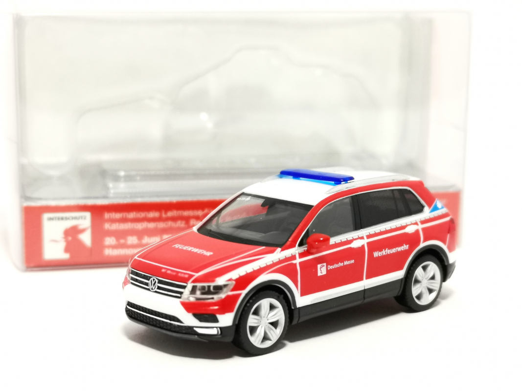 941402 VW Tiguan "Werkfeuerwehr Messe Hannover" Herpa