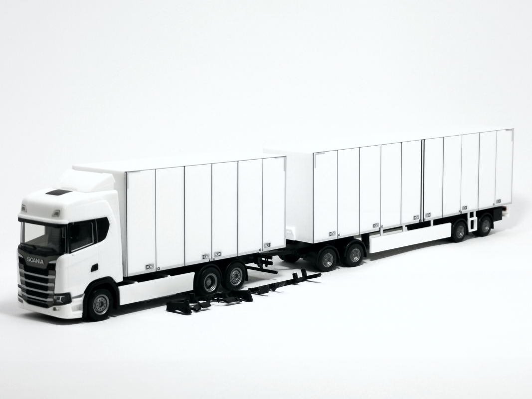 315319 Scania CS 20 HD Schwedencombi, weiß Herpa