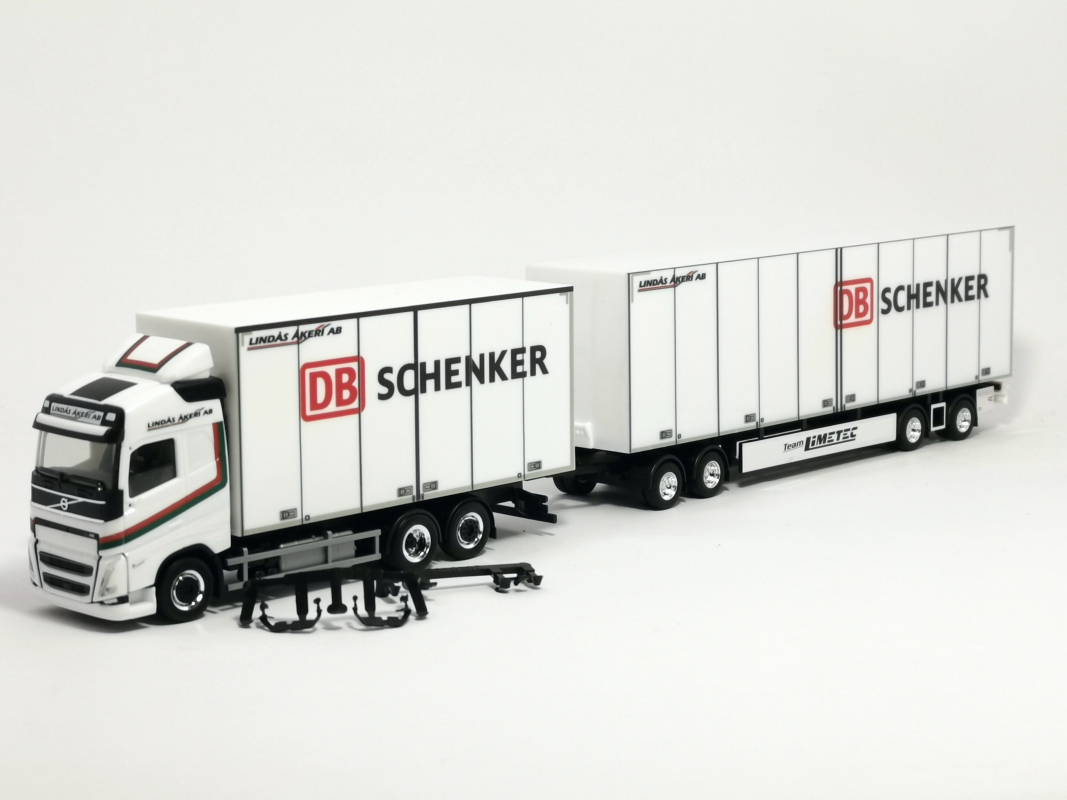 314909 Volvo FH Gl. 2020 Schwedencombi „DB Schenker“  Herpa