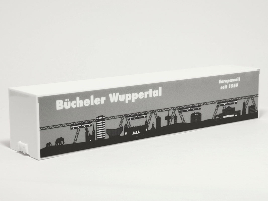 Koffer Aufbau "Bücheler Wuppertal" Herpa