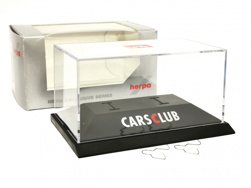 PC Vitrine für PKW "Carsclub" Herpa