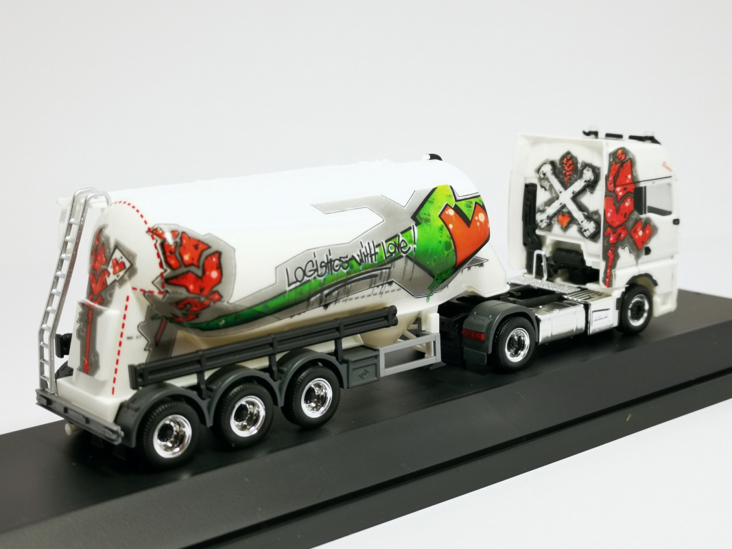 122221 MAN TGX GX Eutersilo-Sattelzug „Denkinger“ (Baden-Württemberg/Ehingen) Herpa