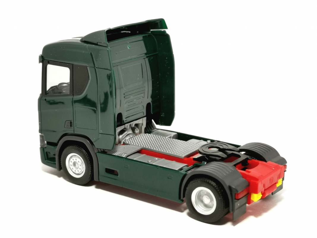307642-003 Scania CR 20 ND Zugmaschine, dunkelgrün Herpa - SALE
