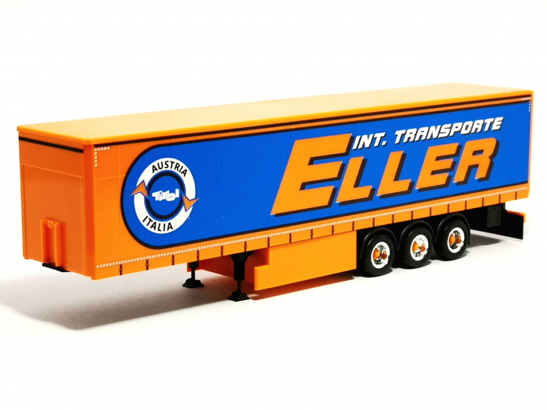Gardinenplanen-Auflieger "Eller Transporte" (AT) Herpa