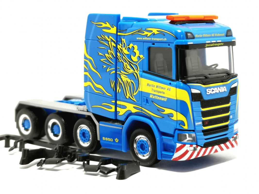 Scania CS 20 ND Zugmaschine „Martin Wittwer AG“ Herpa