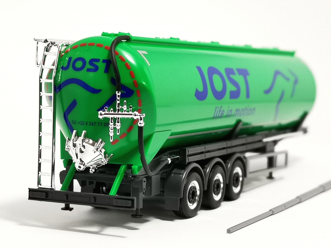 Silo-Auflieger „Jost Group“ (Luxemburg/Weißwampach) Herpa