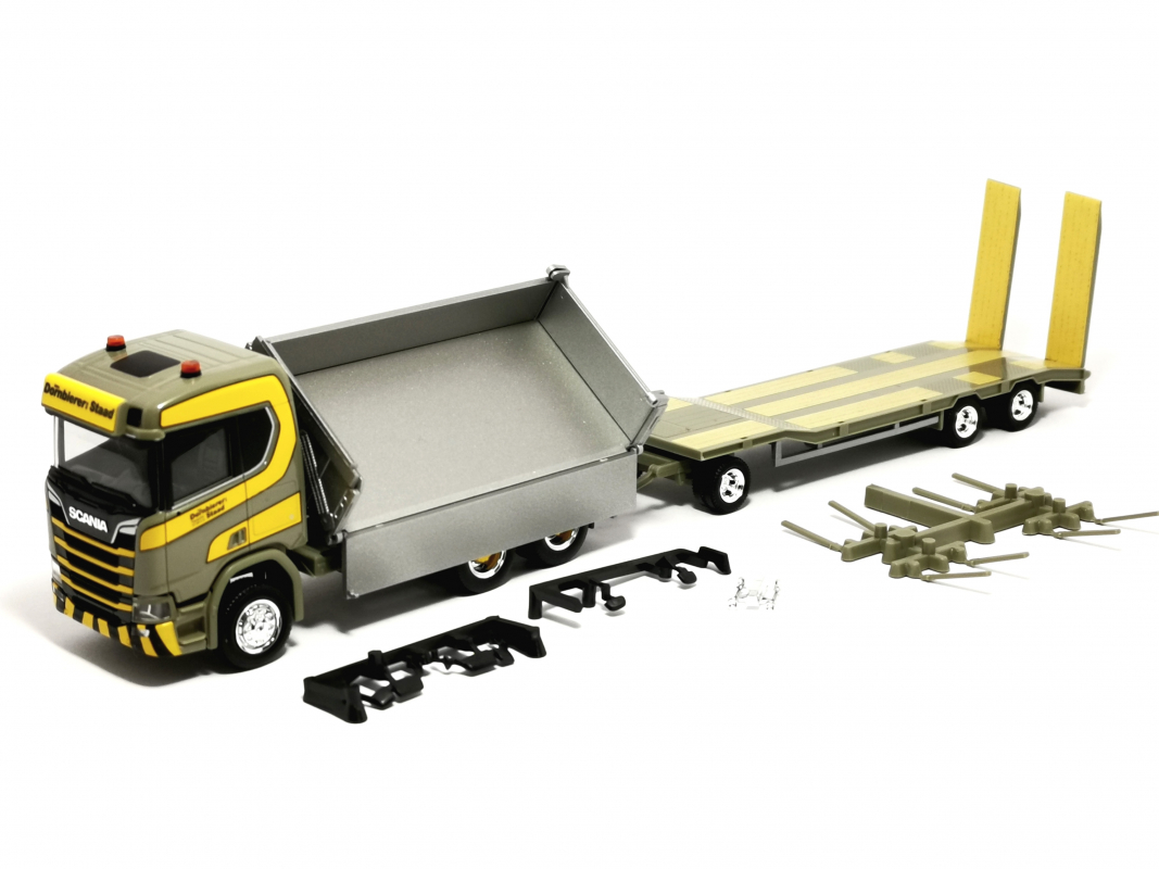 950596 Scania CR 20 LKW mit Tu3 Auflieger "Dornbierer" Herpa