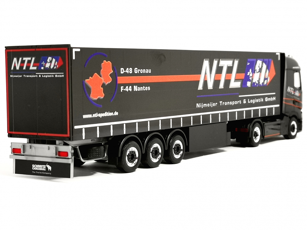 314114 Renault T Gardinenplanen-Sattelzug "Nijmeijer NTL GmbH" Herpa