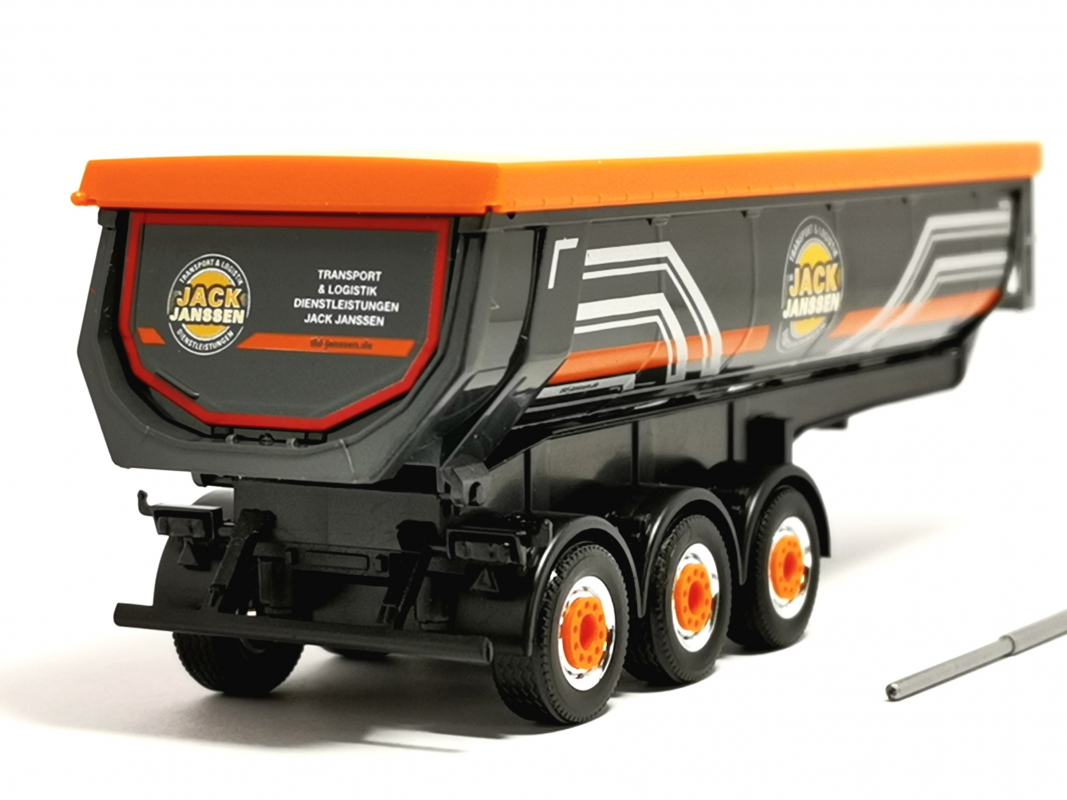 Rundmulden-Auflieger 3a „Jack Janssen“ Herpa