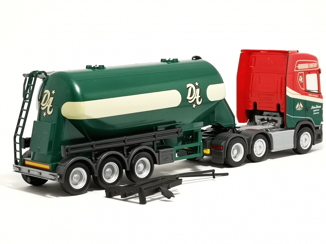 316293 Scania CS 20 HD Eutersilo-Sattelzug "Preben Hansen" (Dänemark/Kjellerup) Herpa