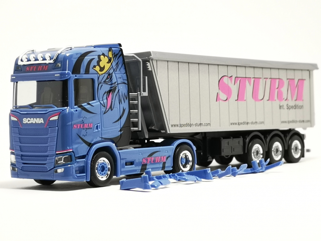 315234 Scania CS20 ND Stöffelliner-Sattelzug „Sturm“ Herpa