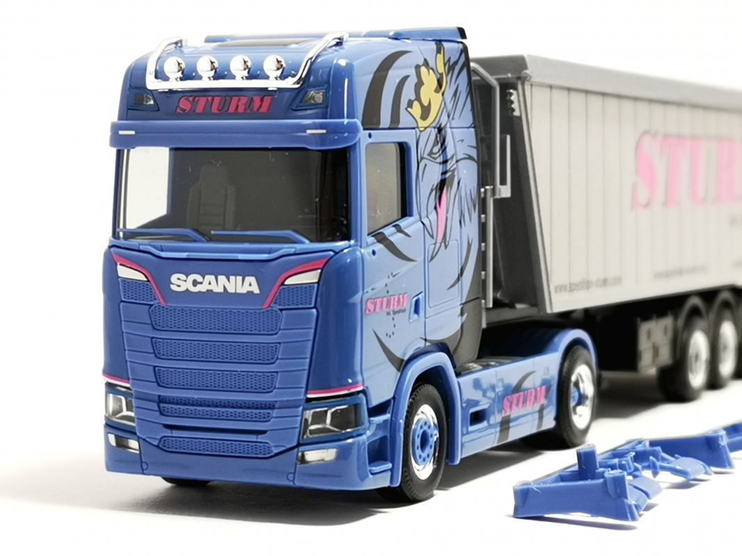 315234 Scania CS20 ND Stöffelliner-Sattelzug „Sturm“ Herpa