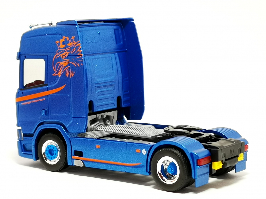 Scania CR 20 Zugmaschine "Rüegsegger Transport AG" Herpa