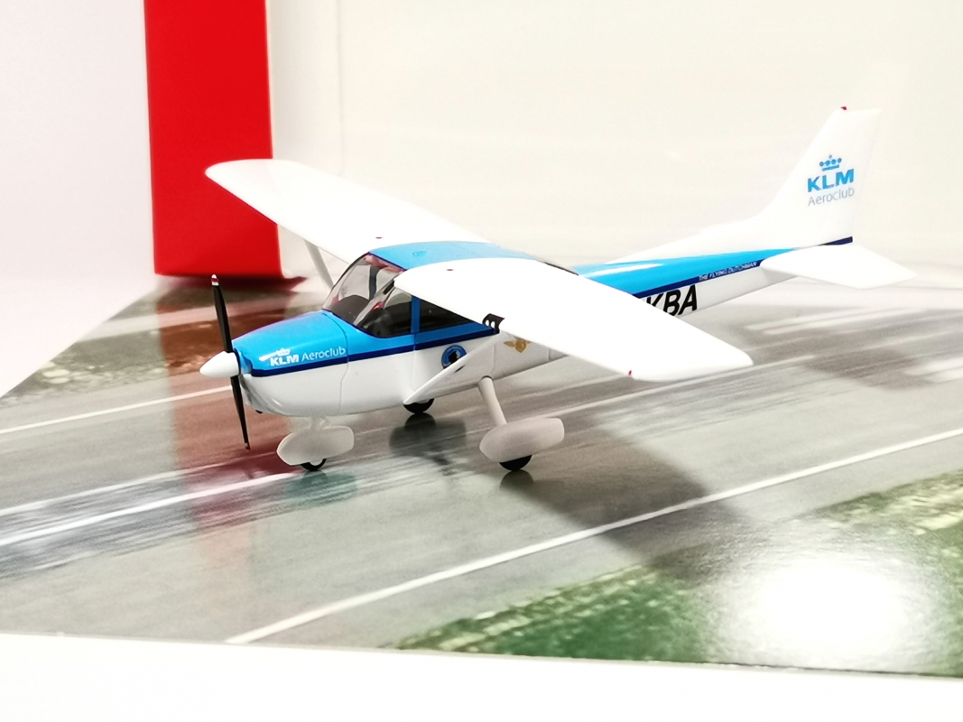 019439 Cessna 172 „KLM Aeroclub“ (Niederlande/Leylstadt) Herpa Maßstab:1:87