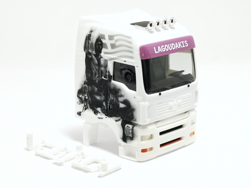 Fahrerhaus MAN TGA XXL "Lagoudakis 4" Herpa 708