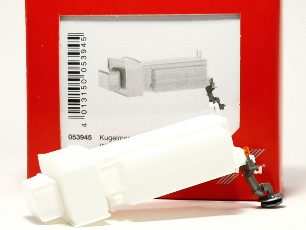 053945 Kugelmann Streuaufbau für Winterdienstfahrzeuge, weiß Herpa FridaySALE