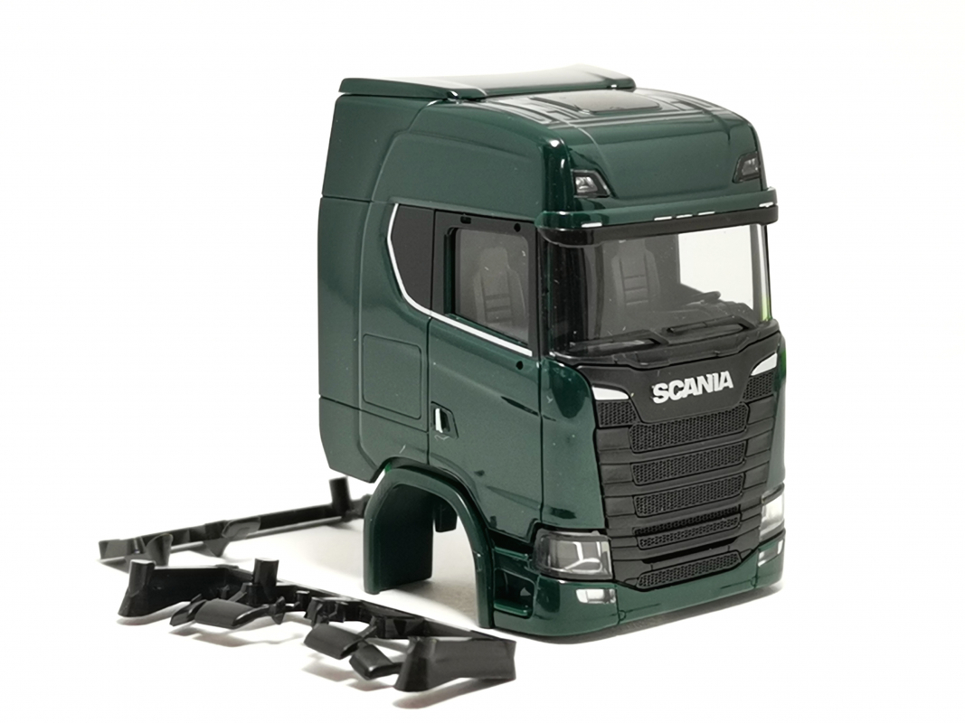 Fahrerhaus Scania CS HD, dunkelgrün Herpa 468