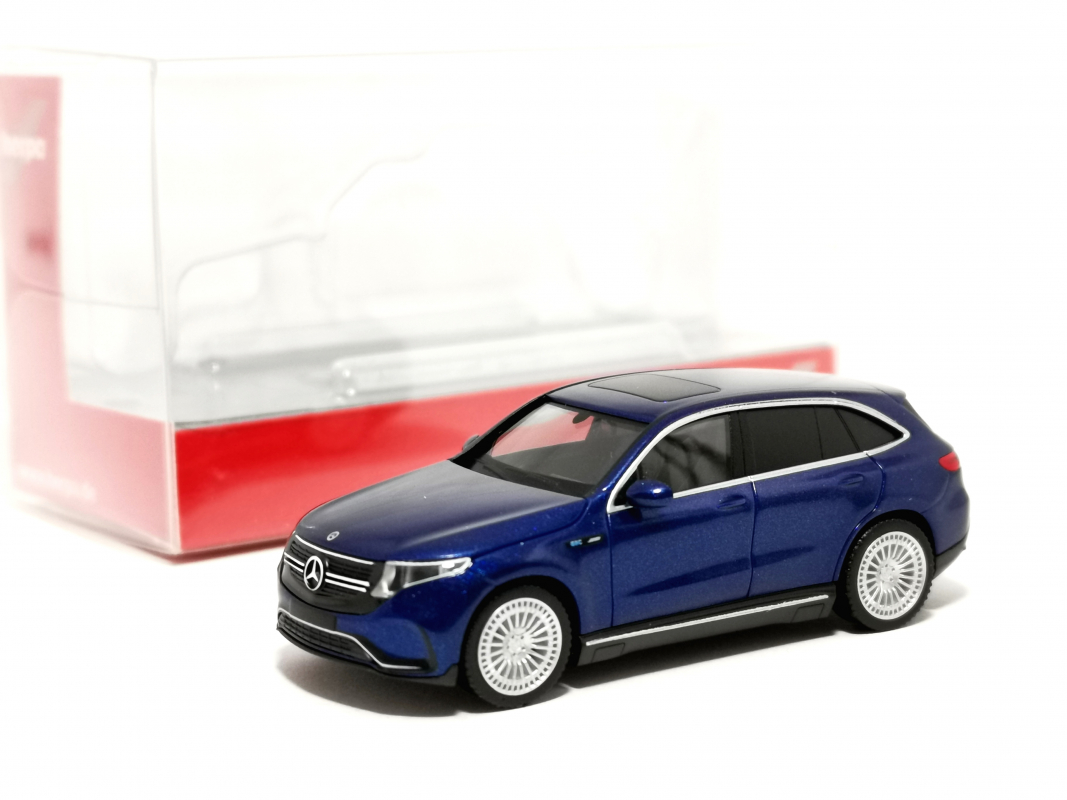 430715-004 Mercedes-EQ EQC, brillantblaumetallic Herpa