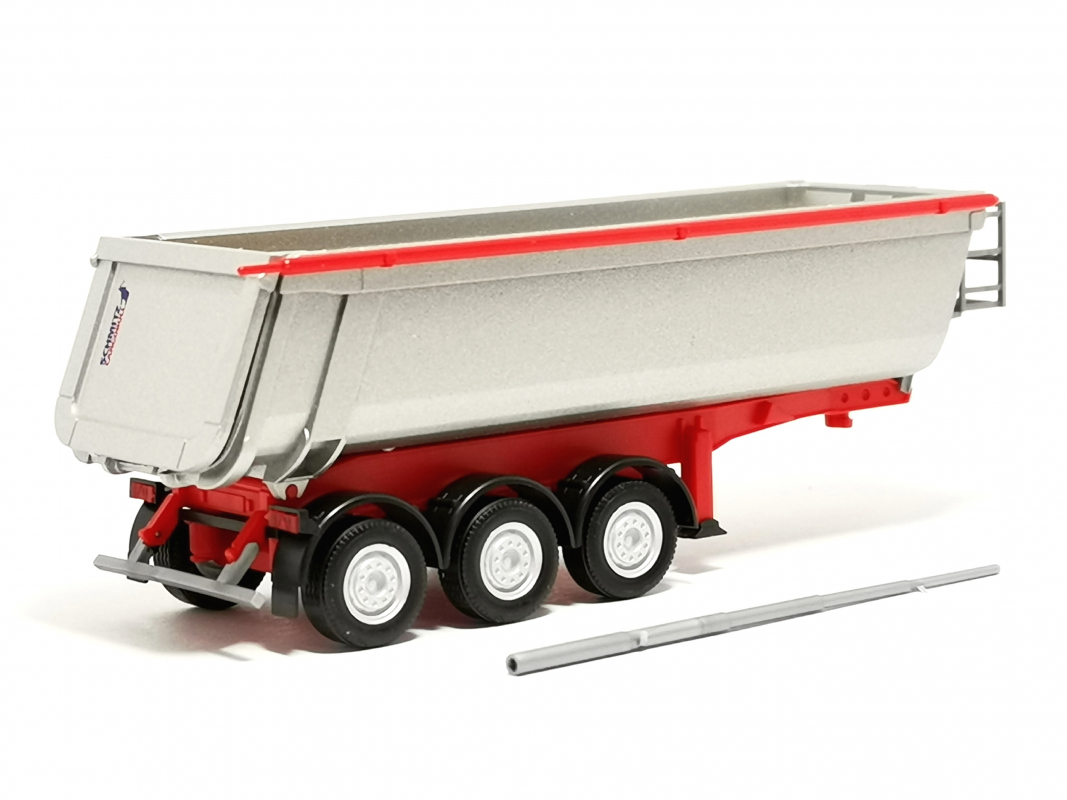 077026-002 Schmitz Cargobull Stahlmulde, silbermetallic Herpa 002