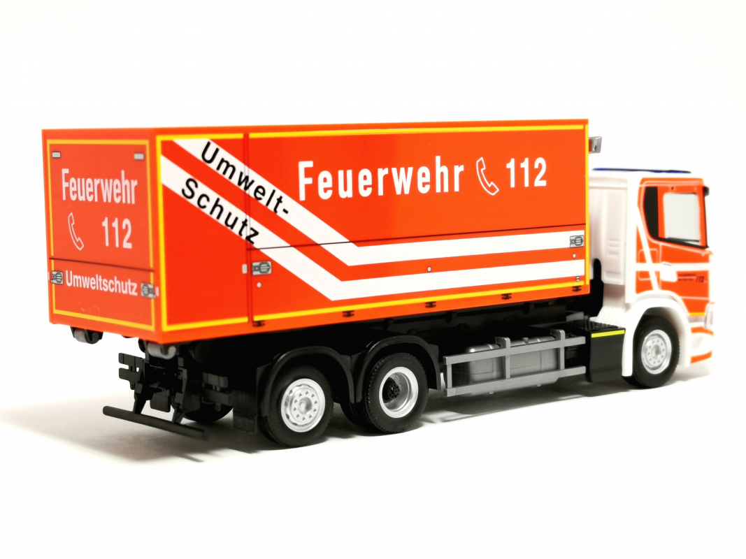 097871 Scania CG17 Wechsellader-LKW "Feuerwehr Fulda" Herpa