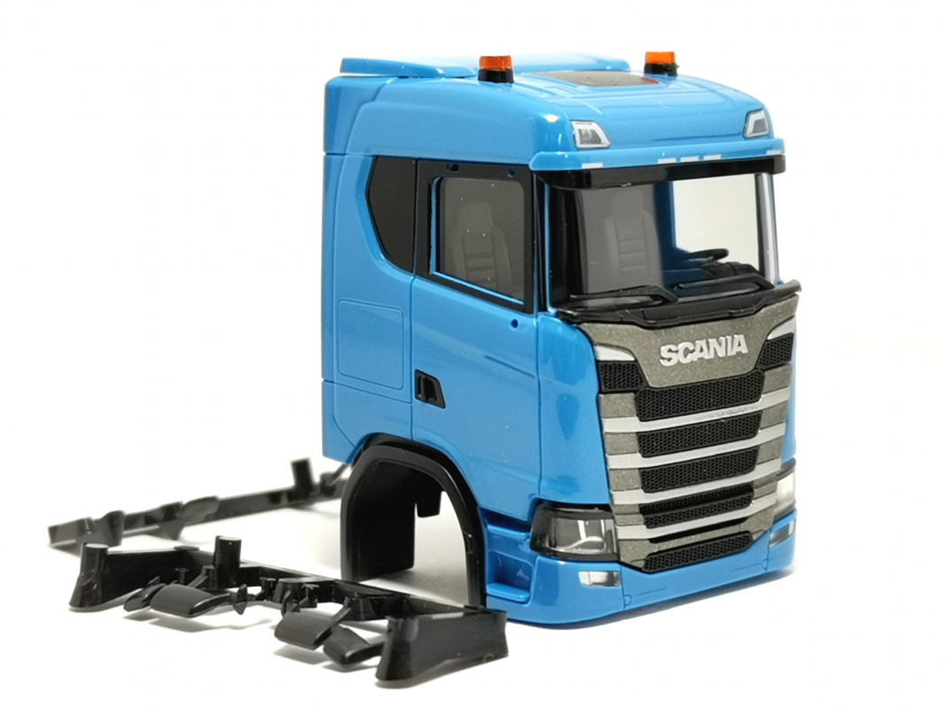 Fahrerhaus Scania CS 20 ND, hellblau Herpa