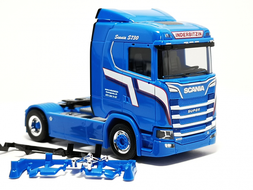 Scania CS20 ND Zugmaschine "Inderbitzin" Herpa