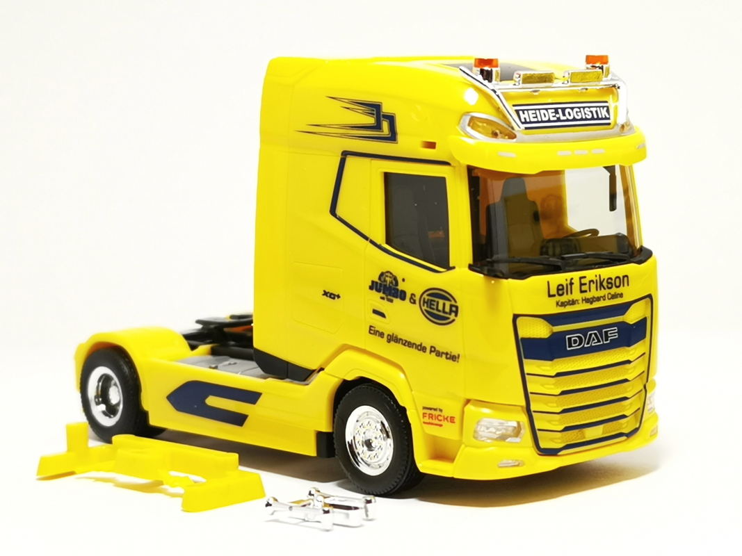 DAF XG+ Zugmaschine "Heide Logistik - Hella" Herpa