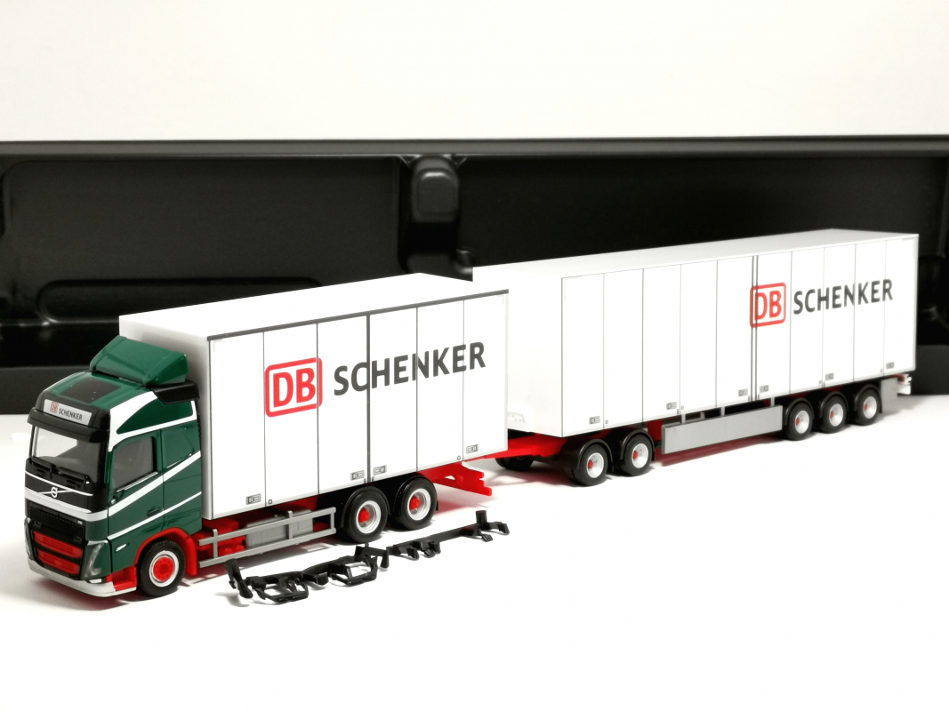 316163 Volvo FH GL 2020 Schwedencombi "DB Schenker" Herpa - SALE