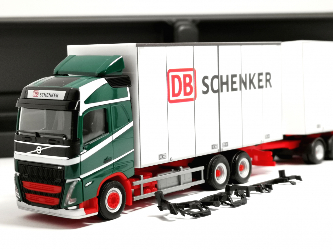 316163 Volvo FH GL 2020 Schwedencombi "DB Schenker" Herpa - SALE