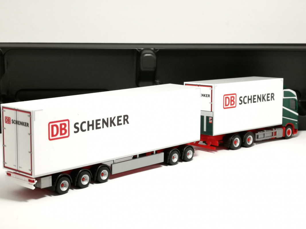 316163 Volvo FH GL 2020 Schwedencombi "DB Schenker" Herpa - SALE