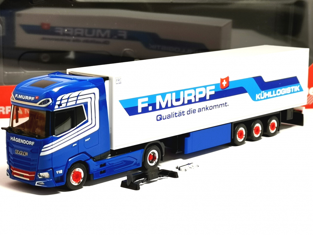 319058 DAF XG+ Kühlkoffer-Sattelzug "Murpf" Herpa